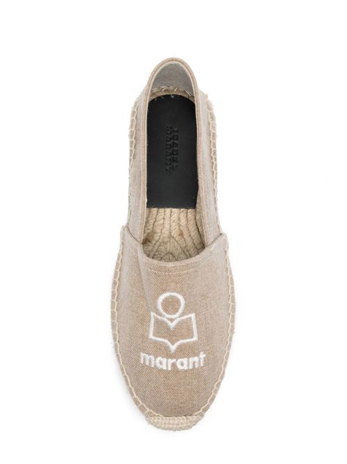 Espadrillas slip-on con stampa del logo Isabel Marant | EP0001FAA1C71S90BE